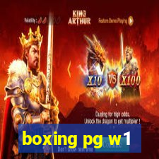 boxing pg w1